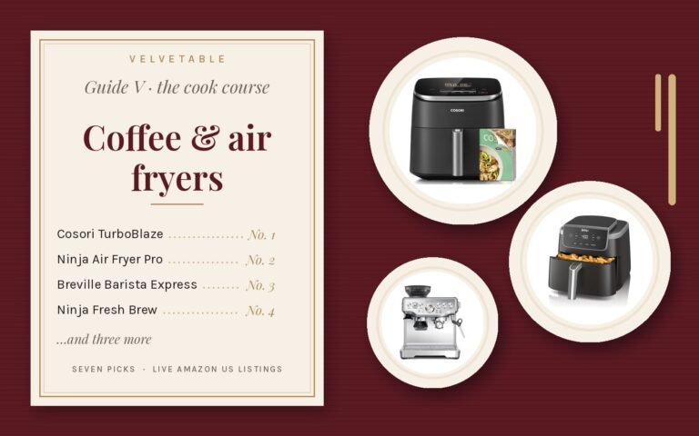 Cover of the Coffee makers & air fryers guide